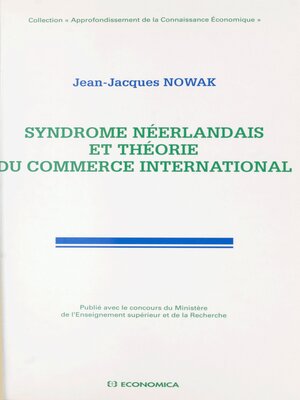 cover image of Syndrome néerlandais et théorie du commerce international